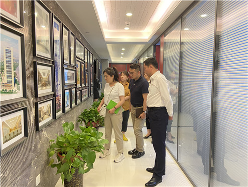 【簡訊】美國Emerson西安產(chǎn)業(yè)園項目管理層到立豪集團(tuán)考察